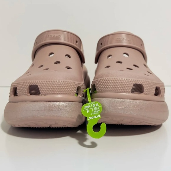 Crocs Gender Inclusive Classic Crush Shimmer Clogs Size 10 Womens / 8 Mens Pink - Picture 2 of 7